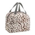 thumbnail image 1 of Lunch Bag Bento Animal Print Thermal Insulation for Work School Travel Portable Lunch Tote with Rice Bag Bento Bag, 1 of 2