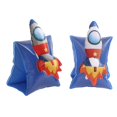 thumbnail image 4 of S SERENABLE Arm Floating Inflatable 1 Pair Cute Swim Arm Bands for Adult Kids Boys Girls Rocket pattern, 4 of 9