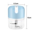 thumbnail image 4 of Electric Mini Garlic Chopper – Small Wireless Food Processor Portable Mini Garlic Choppers Blender Mincer Waterproof USB Charging For Ginger Onion Vegetable Meat Nut Chopper, 4 of 8