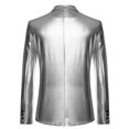 thumbnail image 3 of TIMIFIS Complets pour Hommes Mode Danse Bal Performance Blazer Or Chaud Brillant Veste de Complet à Boutons avec Poche, 3 of 3