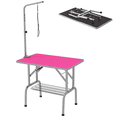thumbnail image 1 of PawHut Table de Toilettage pour Chien avec Bras de Toilettage à Hauteur Réglable de 8 à 39 Pouces, 1 of 10