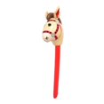 thumbnail image 2 of Siruishop Bâton Gonflable Cheval Bâton Tête de Cheval Adorable pour Enfants de 3 Ans et Plus Enfants Rouge, 2 of 8