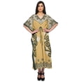 thumbnail image 1 of Moomaya Caftan pour Femmes Grande Taille Tenue d'Été Sortie de Plage Kimono Robe Caftan, 1 of 6