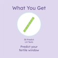 thumbnail image 4 of Proov PredictTM l Ovulation Test Strips to Predict The Fertile Window l 30 LH Tests and One Proov â€œPâ€ Cup, 4 of 10