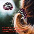 thumbnail image 3 of letairis Hair Claw Quick And Convenient Hair Styling Various Colors And Styles Wide Teeth For Thick Hair Gradient pink 1Set, 3 of 5