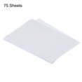 thumbnail image 3 of Unique Bargains 75 Sheets A4 Colored Print Copy Paper 8.5' x 11' Origami Paper Printer Paper 80gsm for Printing, White, 3 of 5