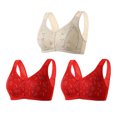 thumbnail image 1 of Bigersell Push up Sports Bras for Women Snap Front Closure Sport Bra Style R-8 Polyester Breathable Support Bras, 1 of 5