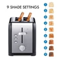 thumbnail image 4 of Kenmore 2-Slice Stainless Steel Toaster, Dual Controls, Extra Wide Slots, Bagel and Defrost Functions, 4 of 12