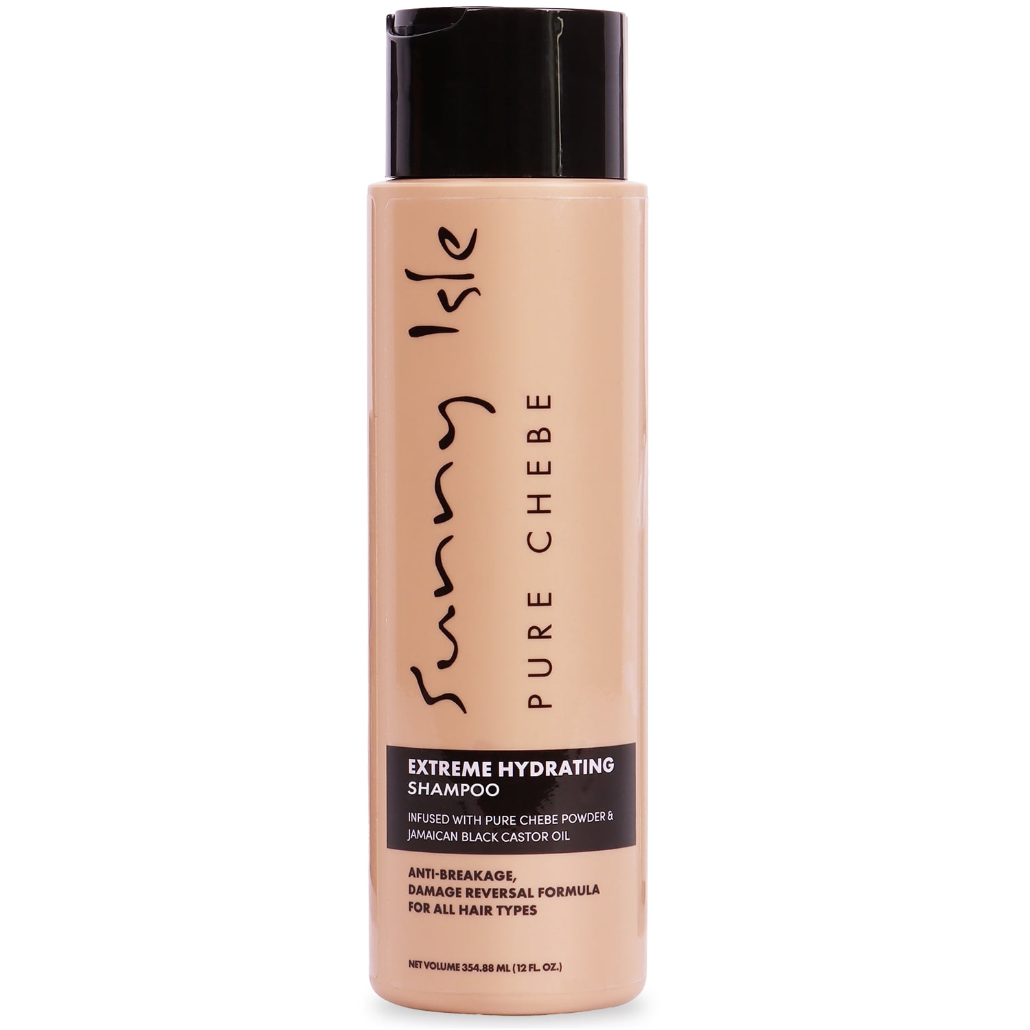 Sunny Isle Pure Chebe Extreme Hydrating Shampoo 12oz Infused with Jamaican Black Castor Oil