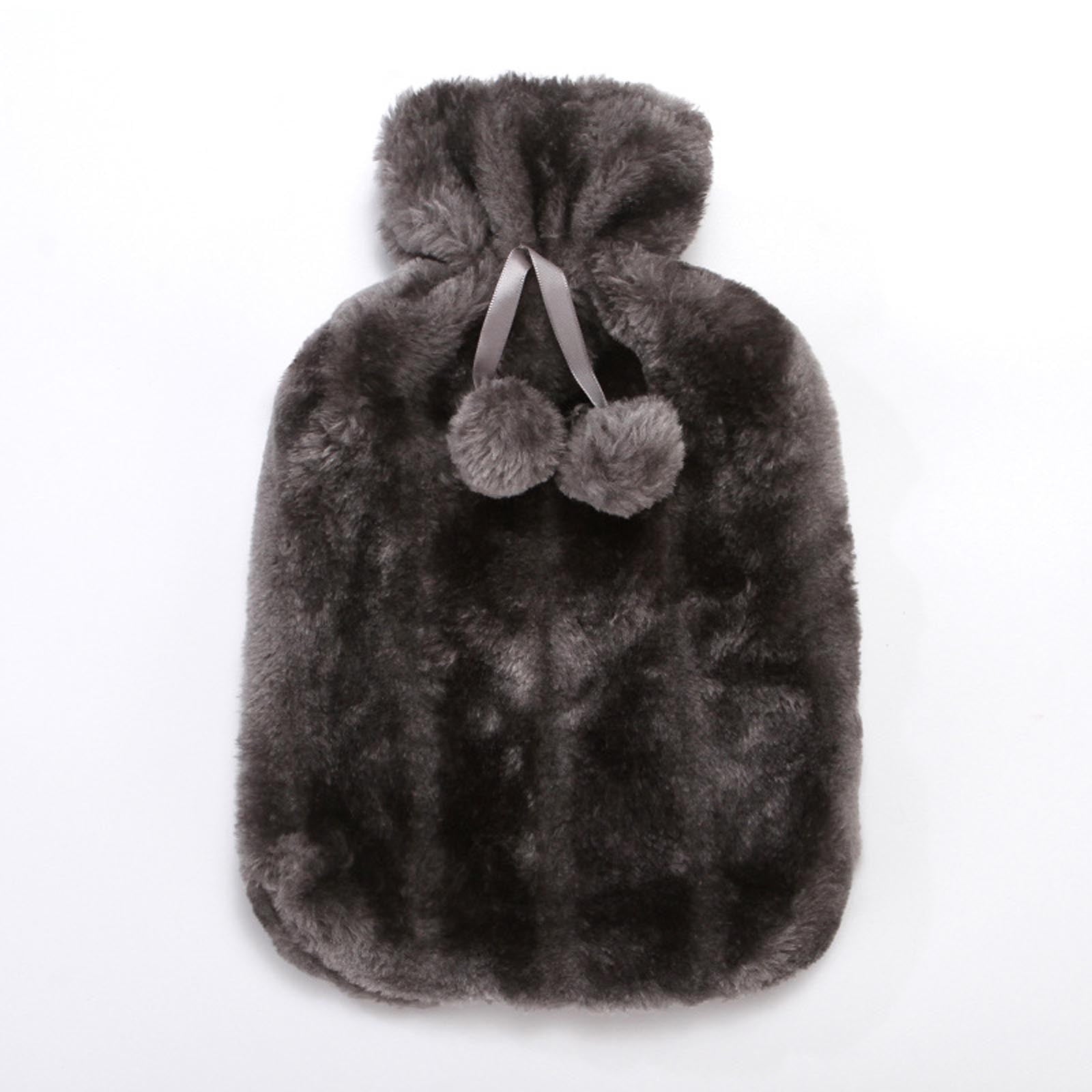 Yhmxh Home and Kitchen,Home Essentials 2L Hot Water Bottle Faux Fleece Cloth Cover Thermotherapy Fresh-keeping Cover Hot Warming Cold Protection Removable Hot Water Bottle Covers