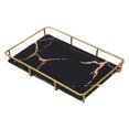 thumbnail image 3 of justharion Storage Rack Multi-layer Storage Box Perfume Jewellery Container Basket L Single Layer Black, 3 of 7