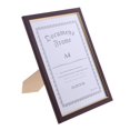 thumbnail image 1 of Baohd Cadre Photo en Bois Format A4 pour Diplôme Certificat Photo Image Vin Rouge Oeuvre d'Art, 1 of 6