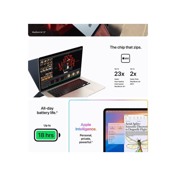 Open Box - Apple 2025 MacBook Air 13-inch Laptop with M4 chip