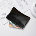 thumbnail image 4 of RKSTN PU Coin Purse Portable Coin PouchAutomatic Closure Coin PurseFaux Leather OrganizerBagCash Pouch For Carrying Coin Convenient Jewelry Pouch, 4 of 5