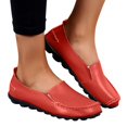 thumbnail image 1 of Bmisegm Mode Femmes Chaussures Respirantes à Lacets Ballerines Décontractées Chaussures Décontractées pour Femmes Rouge 41, 1 of 1