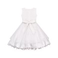 thumbnail image 2 of Robe de Demoiselle d'Honneur pour Fillette, Blanche, Mariage, Concours, 5 Ans, 2 of 4