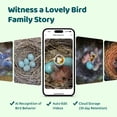 thumbnail image 4 of Birdfy Smart Bird Houses for Outside Solar Powered, 1080P HD Live View Bird House with Camera, Perfect Viewing Bird Nesting and Hatching, Bird Feeder with Camera for Most Birds, 4 of 10
