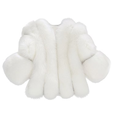 Faux Fur Coat Women Fashion Solid Jackets Short Stitching Faux Coat
