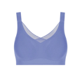 thumbnail image 1 of BIMEI Seamless Mastectomy Bra for Women Breast Prosthesis with Pockets Silky Smooth Bras Soft Daily Full Coverage Bralettes Bras with Removable Pads,Blue,2XL, 1 of 6