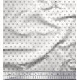thumbnail image 1 of Soimoi Polyester Crepe Fabric Dot & Heart Shirting Decor Fabric Printed Yard 52 Inch Wide, 1 of 3