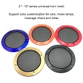 thumbnail image 4 of 2 Pcs Filet de Protection pour Haut-Parleur, Boîtier en Maille pour Subwoofer de Voiture, Classique, Résistant à l'Usure, Durable, Anti-Poussière, Grille de Protection Portable, Accessoires pour Haut-Parleurs Ronds, 4 of 7