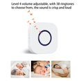 thumbnail image 5 of CHOK Sonnette Portable pour Personnes Âgées Longue Portée Télécommande Électronique Sans Fil Peut Tre Traversée du Mur Soin Cloche 50 % de Réduction Transparent, 5 of 5
