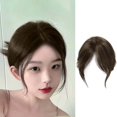 thumbnail image 3 of WIFKLSIIPG Pièce de Cheveux Partielle Pince à Cheveux Pièce de Perruque avec Pinces Peigne pour Femmes Centre Séparé pour Couvrir les Cheveux Blancs et les Cheveux Vrais en Cheveux Humains, 3 of 4