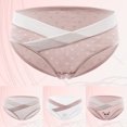 thumbnail image 2 of Pantalon de Maternité Taille Basse Élastique Grande Taille pour Femmes avec Design en U, 2 of 9