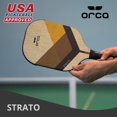 thumbnail image 4 of Strato Tournament Series Fiberglass Pickleball Paddle - Power Edition, 7.5 oz -by Orca, 4 of 6