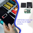 thumbnail image 3 of Boîtier en Plastique Panneau Solaire Banque d'Alimentation Accessoires de Téléphone Professionnel en Plastique Réutilisable à Énergie Solaire 5-20V Voyage Module de Charge Appareil Photo Numérique de Camping, 3 of 6
