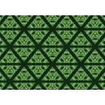 thumbnail image 1 of Ahgly Company Machine Washable Indoor Rectangle Transitional Night Black Area Rugs, 3' x 5', 1 of 7