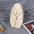 thumbnail image 2 of Ccdes Jewelry Stand,Jewelry Display Holder,Wood Jewelry Display Stand Desktop Necklace Organizer Rack Storage Holder, 2 of 8