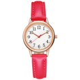 thumbnail image 2 of Sleek Minimalist With Strap Dial Women‘s Quartz Leather Watch Gift Watch, 2 of 2