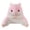Pink, variant on WIFKLSIIPG Hamster Reading Pillow with Arms for Teens Adults Back Pillow for Bed Sitting up Soft Plush Backrest Pillow Cartoon Chair Lumbar Support Bed Rest Pillow ( 17.7x15.75 Inches)