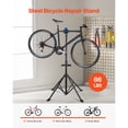 thumbnail image 2 of KFFKFF Bike Repair Stand, 66 lb Heavy-duty Bicycle Work Stand with 32.8-56.6 in Adjustable Height & Magnetic Tool Tray, Foldable Bicycle Maintenance Rack, 2 of 9