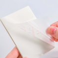 thumbnail image 2 of ZTTD Transparent Sticky Notes - 3.7x2.7 inch Clear Sticky Notes Waterproof Self-Adhesive Translucent Sticky Note Pads for Books Annotation, See Through Sticky Note (50 Sheets) (Type4-Clear), 2 of 8