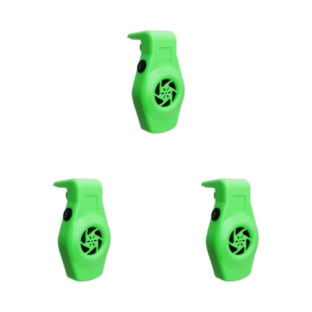 Youkk Lightweight And Powerful Cooling Fan For Aquarium Lower Temperature Effortless Installation green 3Set