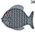 thumbnail image 2 of Pet Lick Pad Paw Fish Anti-choking Kitten Distraction Mat Puppy Slow Feeder Pad, 2 of 10
