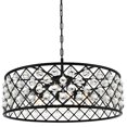 thumbnail image 1 of Elegant Lighting Madison 32" 8 Light Royal Crystal Pendant Lamp, 1 of 9