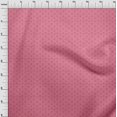 thumbnail image 3 of oneOone Georgette Viscose Fabric Honeycomb & Dotted Floral Block Print Fabric BTY 42 Inch Wide, 3 of 4