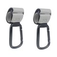 thumbnail image 1 of 2 Pieces Hooks Clip Accessories Multifunction For Hanging Bags Gray, 1 of 8