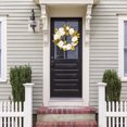 thumbnail image 4 of Dvkptbk Door Pendant Spring Leaf Wreath Plastic Artificial Home Decoration Wreath Front Door Home Decor, 4 of 8