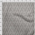 thumbnail image 3 of oneOone Silk Tabby Fabric Leaves & Floral Block Print Fabric By The Yard 42 Inch Wide, 3 of 5