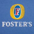 thumbnail image 2 of Foster's T-shirt Bleu Chiné pour Hommes Beer Basic Logo - 2Xlarge, 2 of 2
