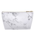 thumbnail image 1 of bedienty Makeup Pouch Multi-functional Marbling Design Art Lines Toiletries Organizer Travel to Use Zipper Design Washing Packet CAM01 11 1Set, 1 of 6