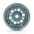thumbnail image 3 of Moobody Aluminum Alloy Wheel Rim Beadlock Wheel Rims Hub 4pcs Replacement for 1/10 TRX4 Axial SCX10 90046 SCX10 III AXI03007 AXI03003 RC Car, 3 of 7