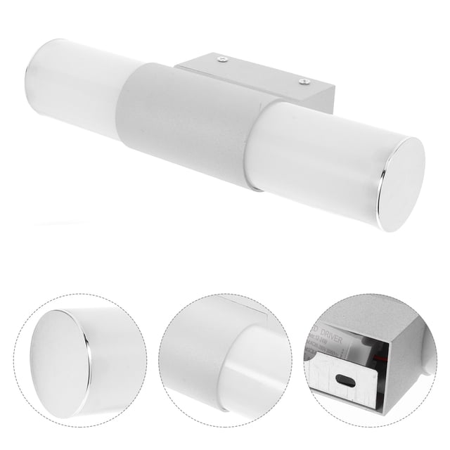UPOUART Lampe Murale Intérieure à DEL Miroir Armoire Lumière Simple Lumière Murale pour Salle de Bain