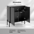 thumbnail image 3 of Giantex Buffet Cabinet w/Storage, Kitchen Sideboard, Small Accent Cabinet, 3 of 6