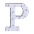 thumbnail image 3 of Special Offer! Alphabet LED Letter Lights Light Up White Plastic Letters Standing Hanging P, 3 of 3