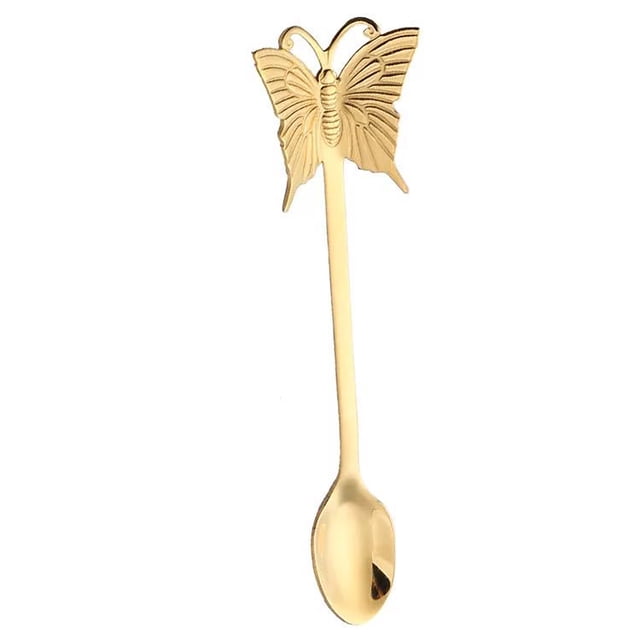 Suncoda Spoon, Stainless Steel Spoon Dessert Cake Tea Set Coffee Spoon Kitch